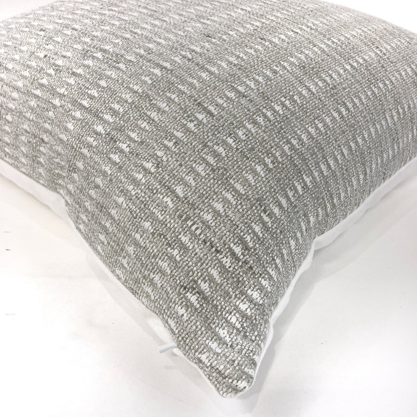 Oyster greige pillow cover