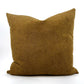 Caramel brown woven pillow cover