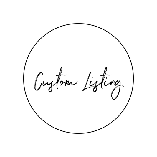 Custom Listing for Jen H.