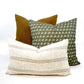 Caramel brown woven pillow cover