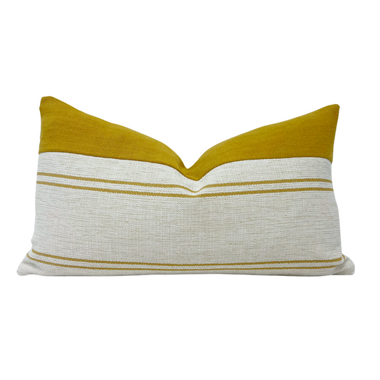 Sunshine yellow pillow cover