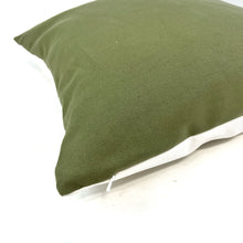 Load image into Gallery viewer, Sage green linen blend pillow cover
