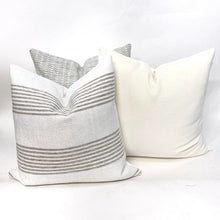 Load image into Gallery viewer, White velvet pillow cover
