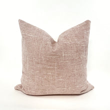 Load image into Gallery viewer, Blush chenille pillow cover
