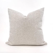 Load image into Gallery viewer, Cream woven pillow cover
