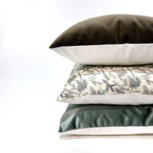 Load image into Gallery viewer, Evergreen branch pillow cover
